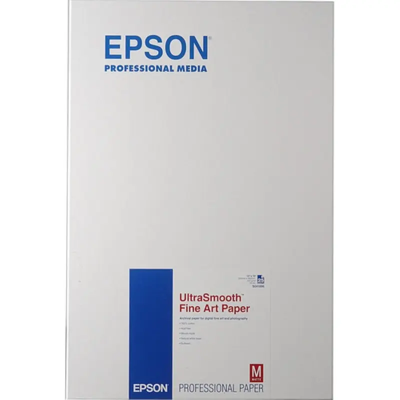 Epson UltraSmooth Fine Art Paper | 13" x 19", 25Sheets