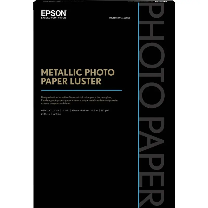 Epson Metallic Photo Paper Luster | 13 x 19", 25Sheets