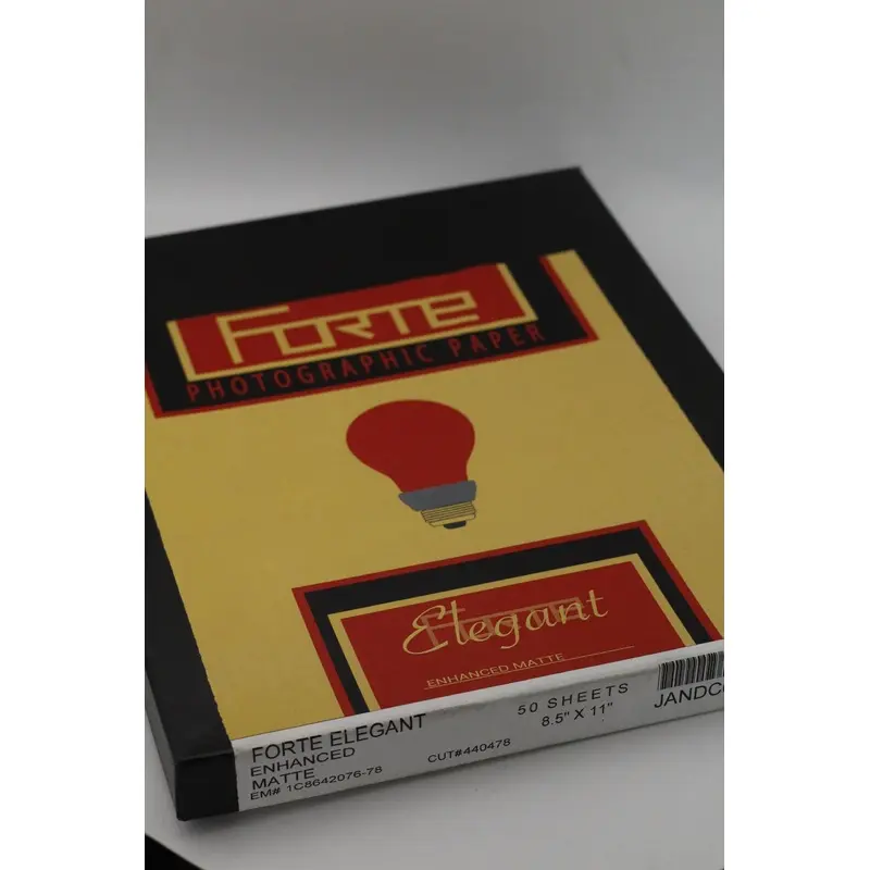 Forte Elegant Digital Glossy 8.5x11 50 Sheets 10.4Mil