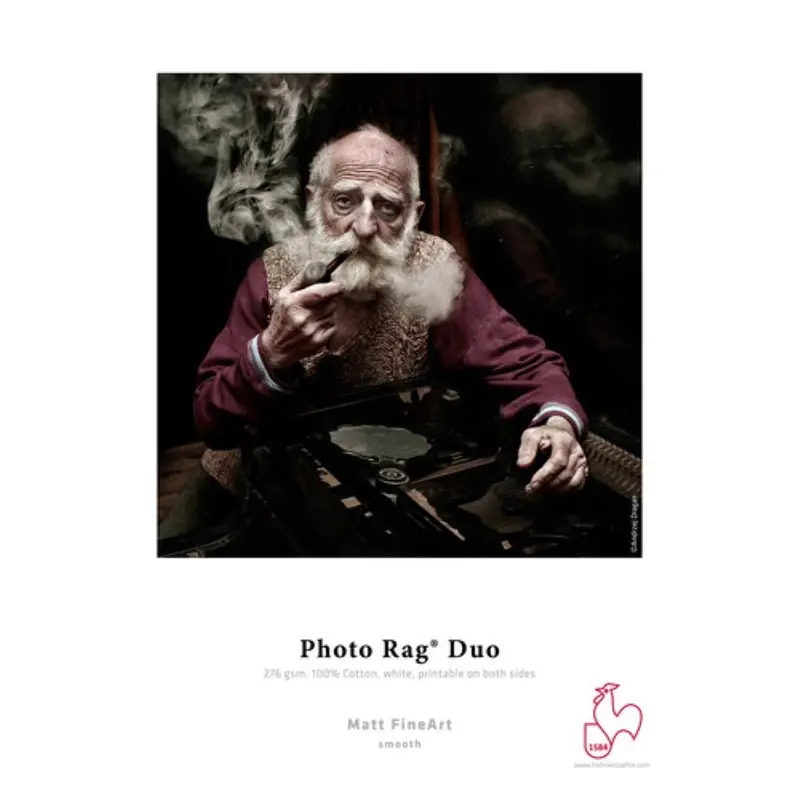 Hahnemhle Photo Rag Duo Matte FineArt Paper | 11 x 17", 25 Sheets