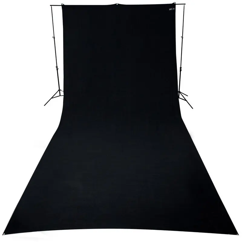 Westcott Wrinkle Resistant Black Backdrop | 9'x20'