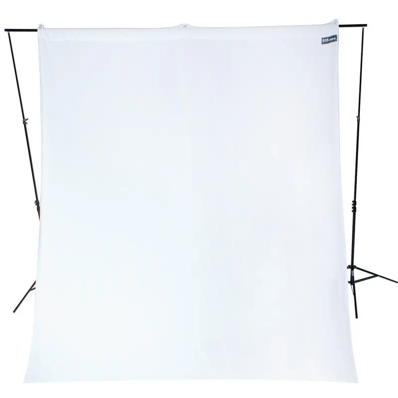 Westcott Wrinkle Resistant White Backdrop | 9'x10'
