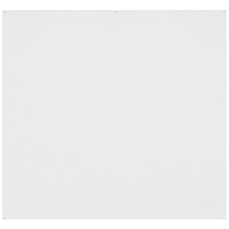 Westcott X-Drop Fabric Backdrop | High-Key White, 8 x 8'