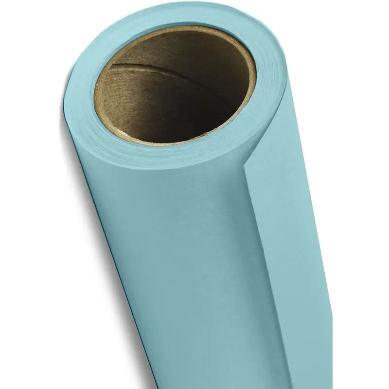 Savage Widetone Seamless Background Paper | 53" x 36', #02 Sky Blue