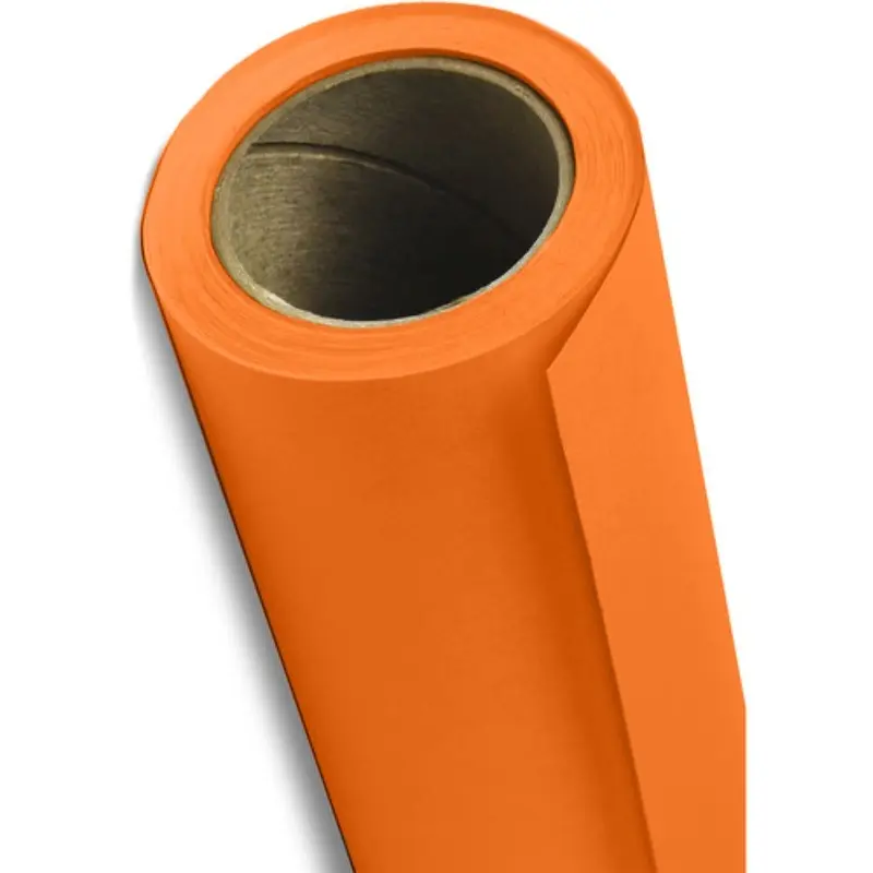 Savage Widetone Seamless Background Paper | 53" x 36', #24 Orange