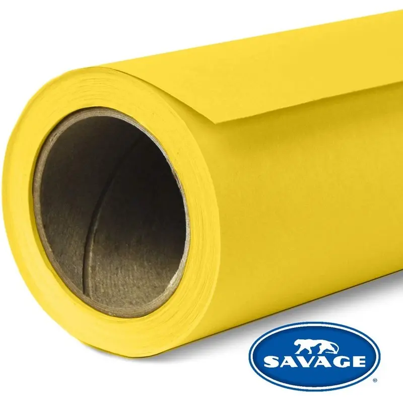 Savage Widetone Seamless Background Paper | 53" x 18',  #38 Canary