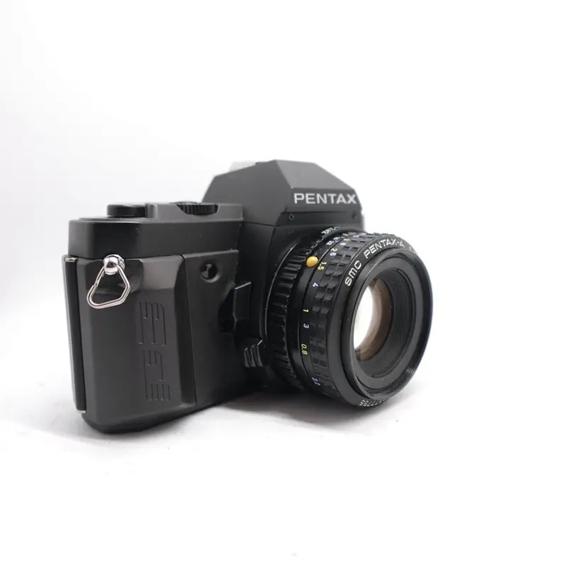 Used Pentax P3N 35mm SLR Camera with SMC Pentax-A f/2 50mm Lens | Black | U9