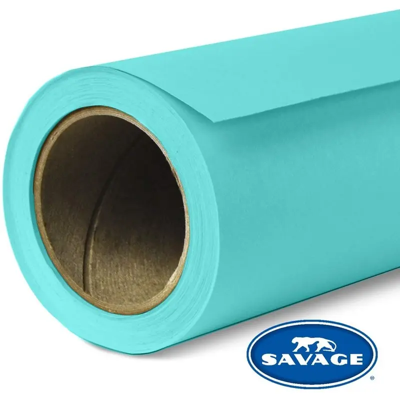Savage Widetone Seamless Background Paper | 53" x 18', #47 Baby Blue
