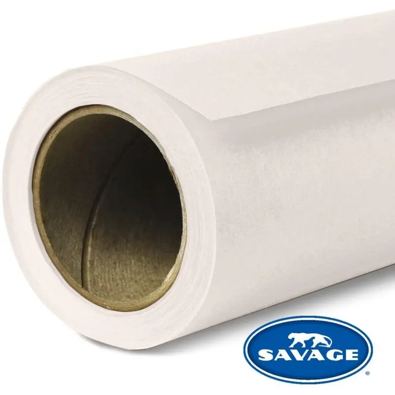 Savage Widetone Seamless Background Paper | 53" x 18', #51 Bone