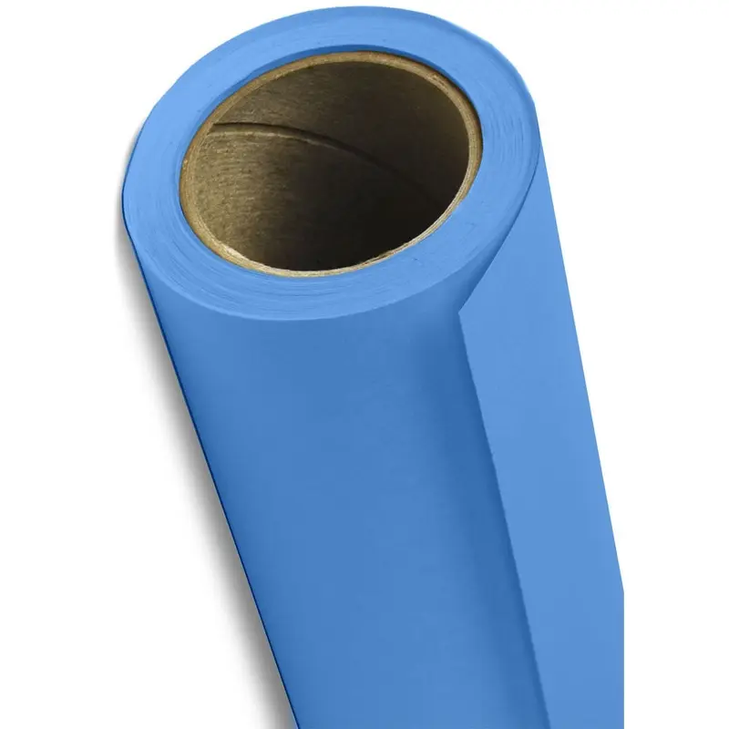 Savage Widetone Seamless Background Paper | 53" x 36', #58 Studio Blue