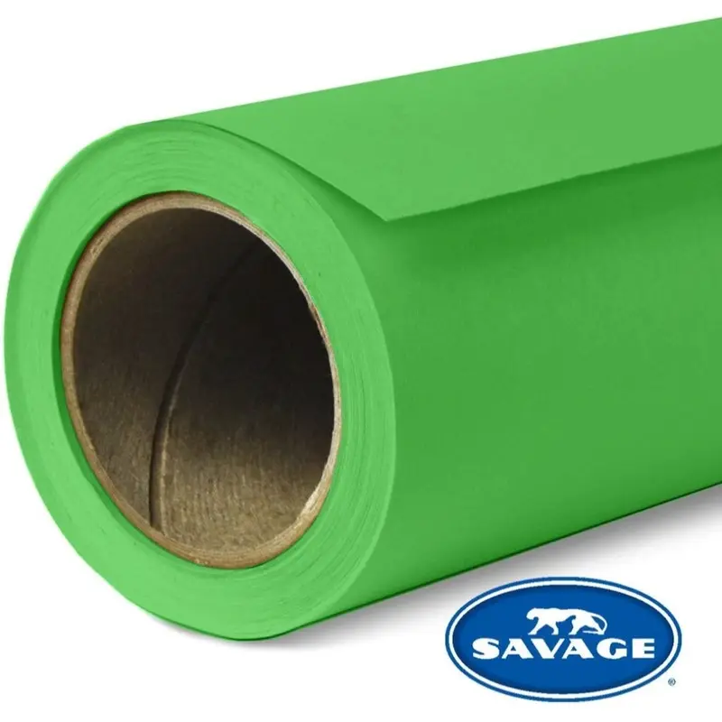 Savage Widetone Seamless Background Paper | 86" x 18', #46 Tech Green