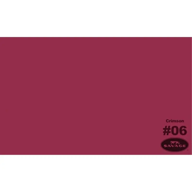 Savage Widetone Seamless Background Paper | 107" x 150', #06 Crimson