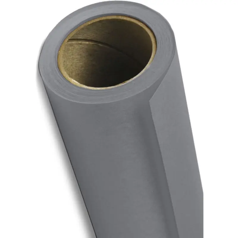 Savage Widetone Seamless Background Paper | 107" x 36', #74 Smoke Gray