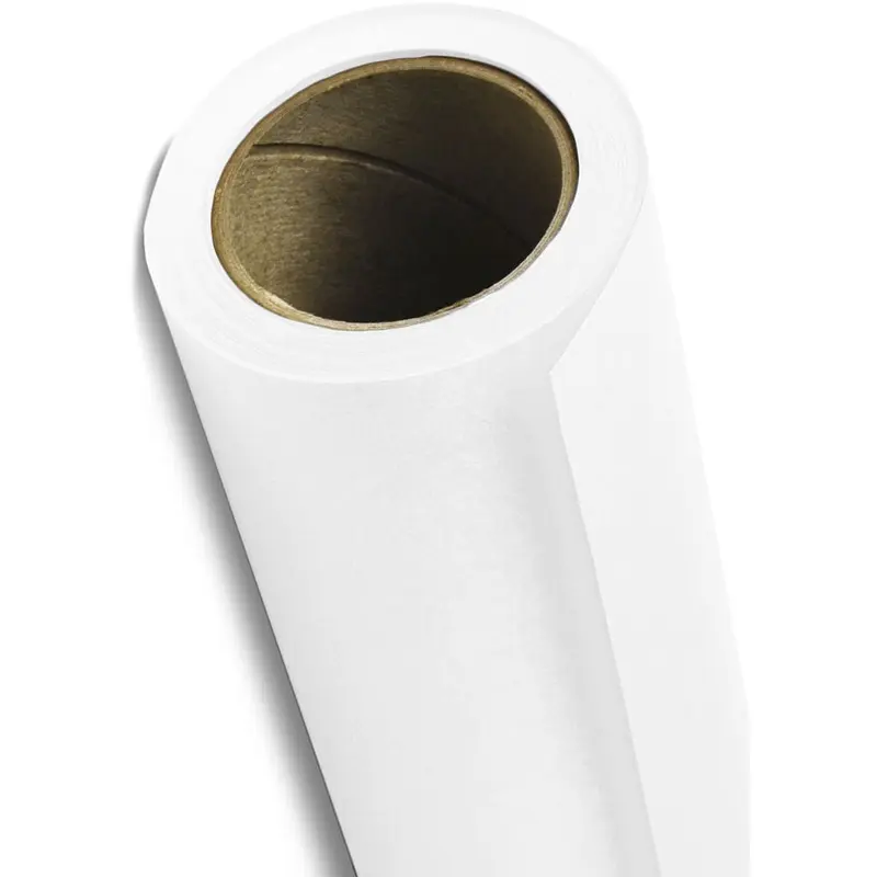 Savage Widetone Seamless Background Paper | 53" x 36', #66 Pure White