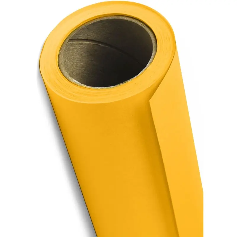 Savage Widetone Seamless Background Paper | 86" x 36', #71 Deep Yellow