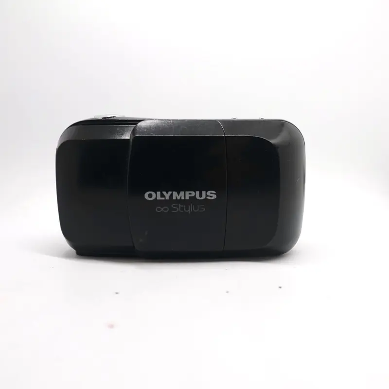 Used Olympus Infinity Stylus 35mm Point and Shoot Camera | Black | U9