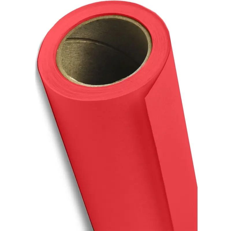 Savage Widetone Seamless Background Paper | 86" x 36', #08 Primary Red