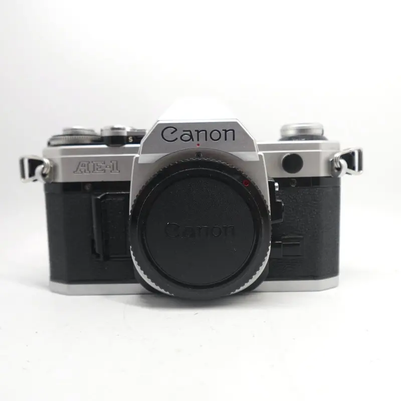 Used Canon AE-1 35mm SLR Camera Body | Chrome | U9