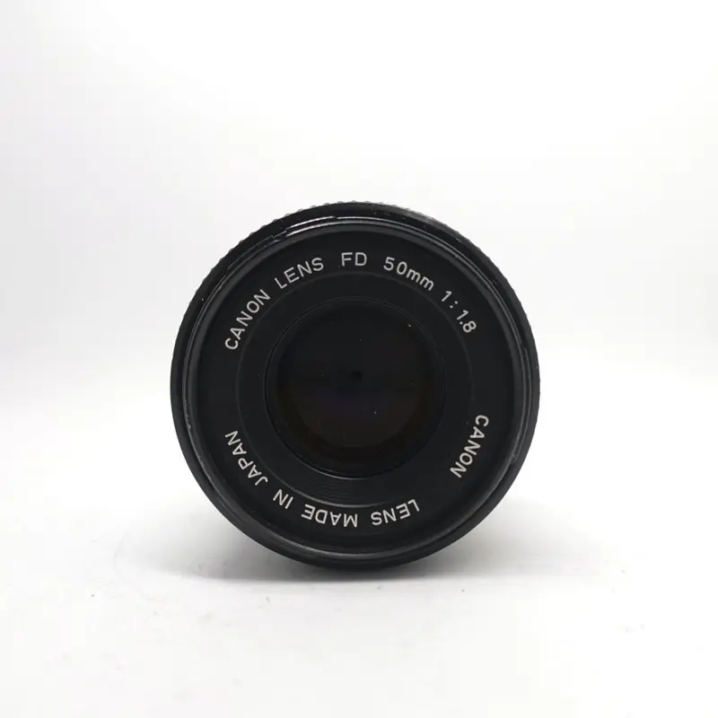 Used Canon FD 50mm f/1.8 Lens | Black | U9