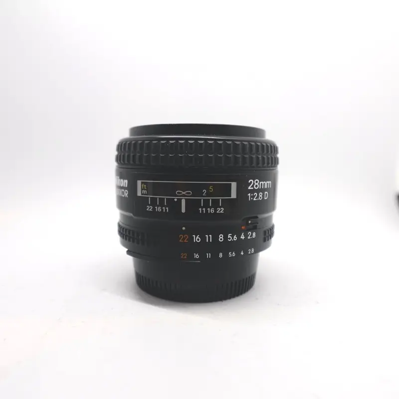 Used Nikon AF Nikkor 28mm f/2.8 D Lens | Black | U9