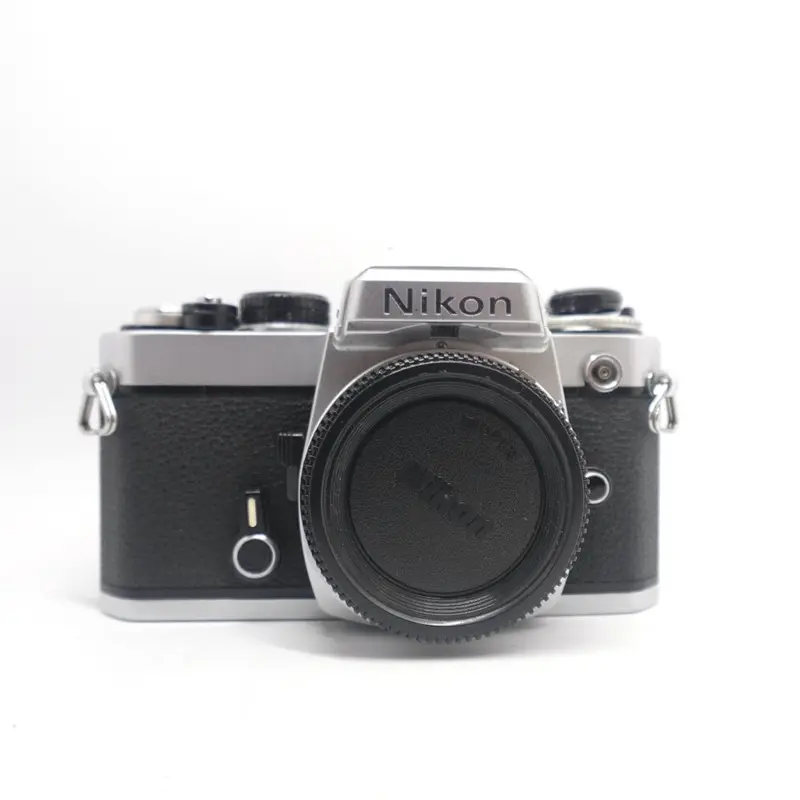 Used Nikon FE 35mm SLR Camera Body | Chrome | U9