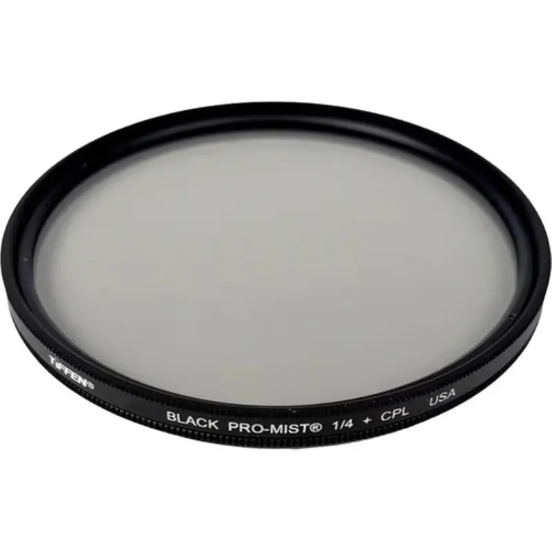 Tiffen FusionPOL Black Pro-Mist and CPL Filter | 58mm, Grade 1/4