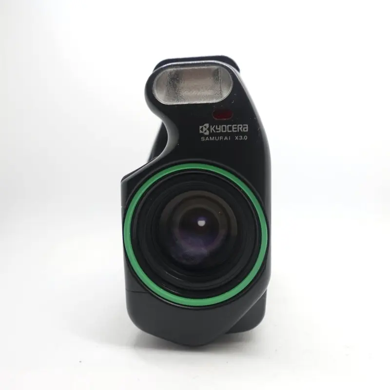 Used Kyocera Samurai X3.0 Half Frame 35mm Point and Shoot Camera | Black | U9