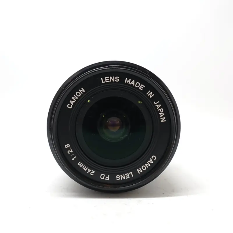 Used Canon FD 24mm f/1.8 Lens | Black | U9+