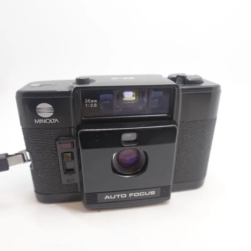 Used Minolta AF-C 35mm Point and Shoot Camera | Black | U9