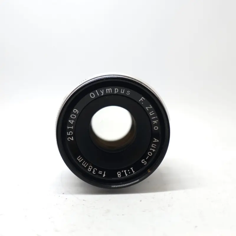 Used Olympus F. Zuiko Auto-S 38mm f/1.8 Lens | Black | U9