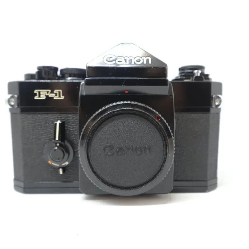 Used Canon F-1 35mm SLR Camera Body | Black | U8