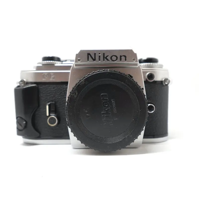 Used Nikon FG 35mm SLR Camera Body | Chrome | U8