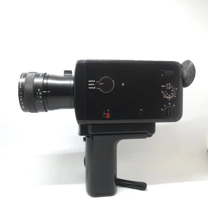 Used Braun Nizo S128 Super 8 Movie Camera | Black | U9
