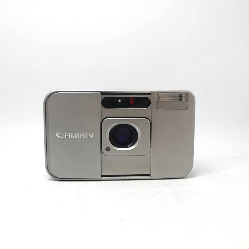Used Fujifilm Cardia Mini Tiara 35mm Point and Shoot Camera | Gray | U9