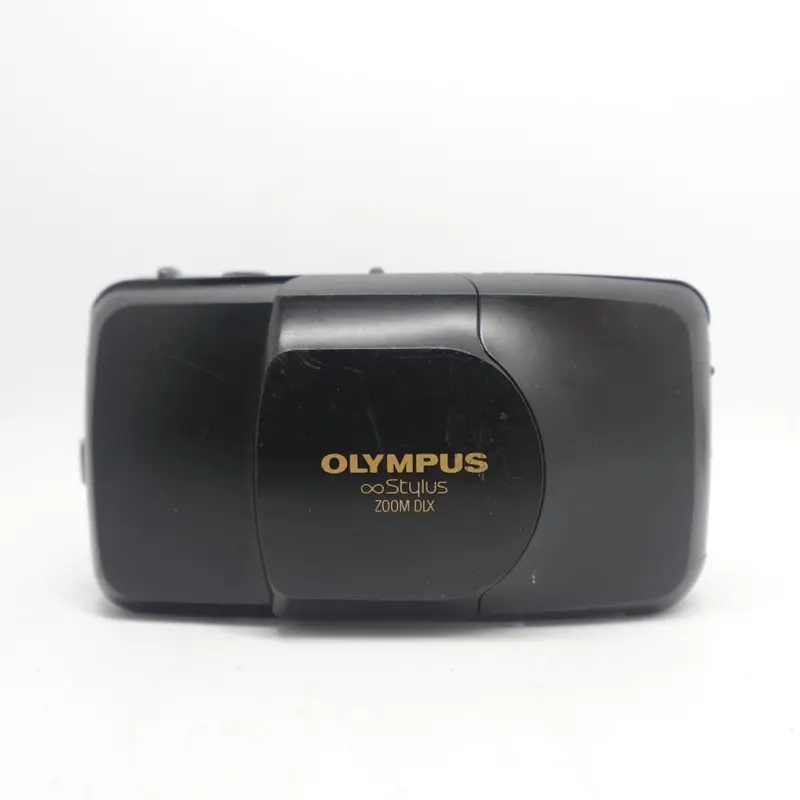 Used Olympus Infinity Stylus Zoom DLX 35mm Point and Shoot Camera | Black | U8