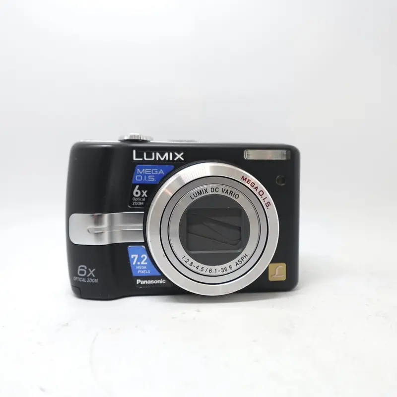 Used Panasonic Lumix DMC-LZ7 Digital Point and Shoot Camera | Black | U9