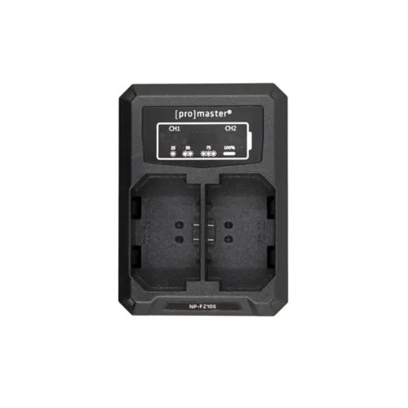 Promaster Dual Charger | USB for Sony NP-FZ100
