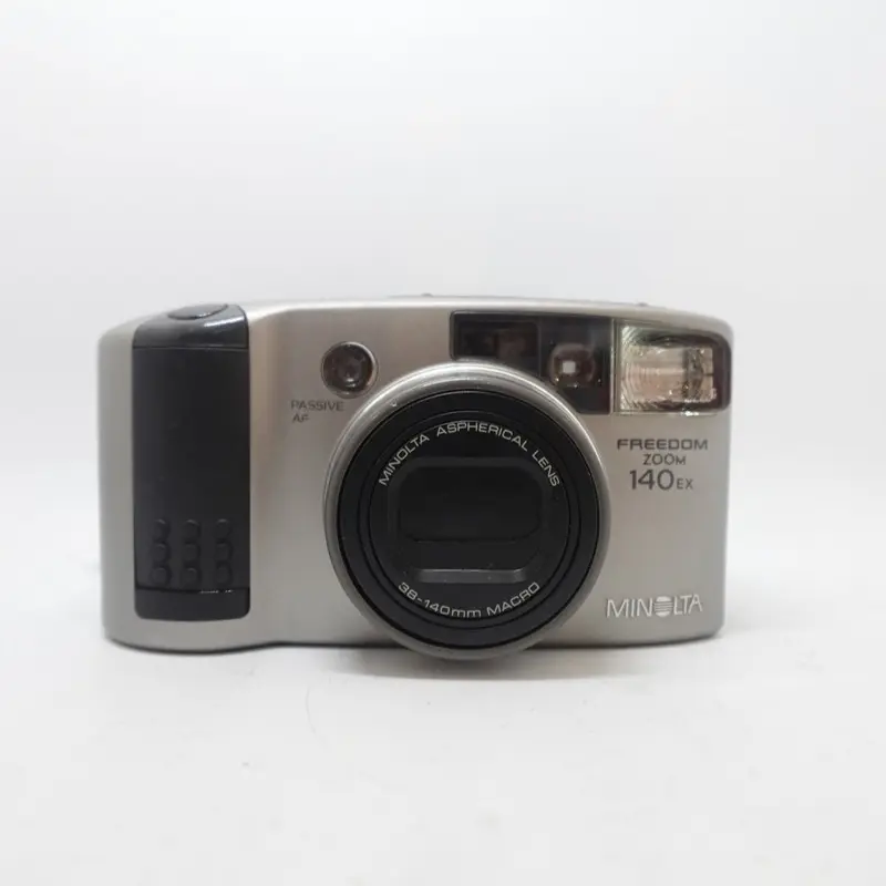 Used Minolta Freedom Zoom 140 EX 35mm Point and Shoot Camera | Grey | U9