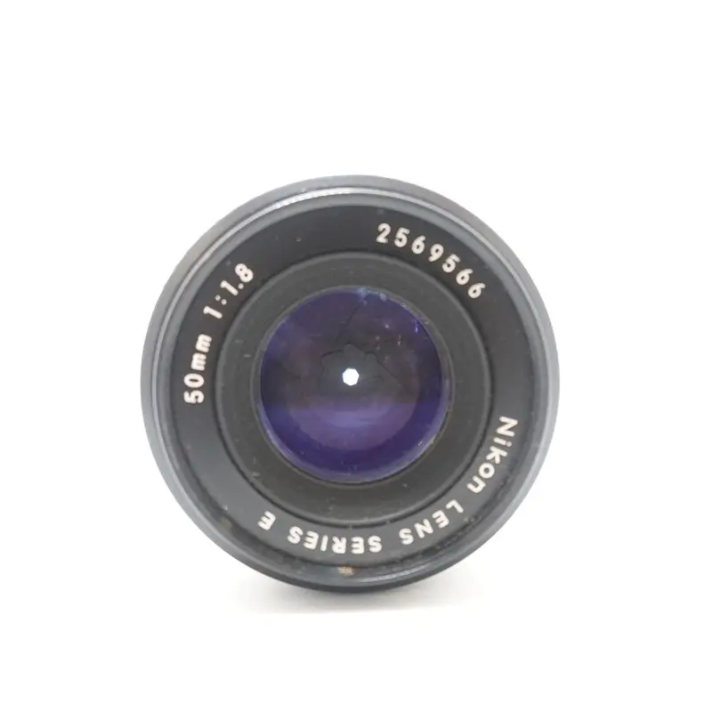 Used Nikon Series E 50mm f/1.8 Lens | Black | U8