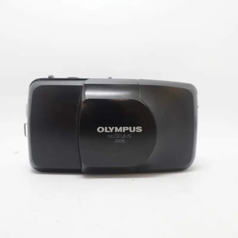 Used Olympus Infinity Stylus Zoom 35mm Point and Shoot Camera | Black | U7