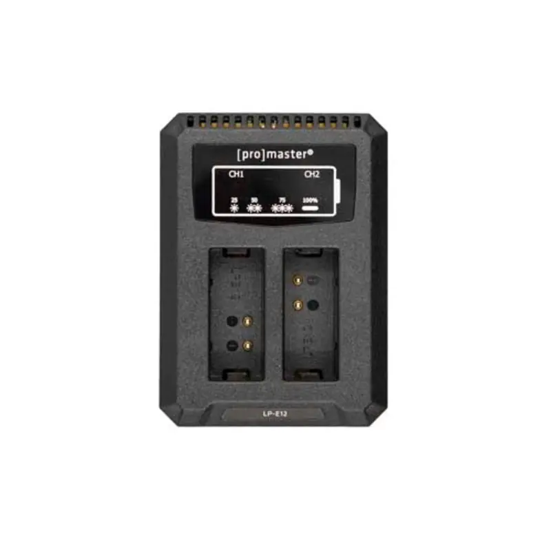 Promaster Dually Charger | USB for Canon LP-E12