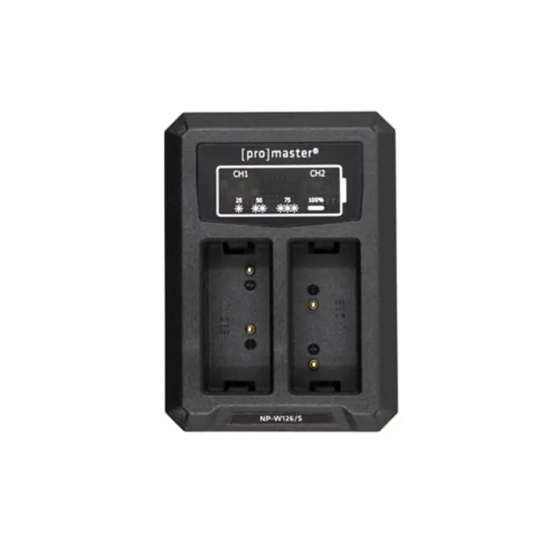 Promaster Dually Charger | USB for Fuji NP-W126(S)