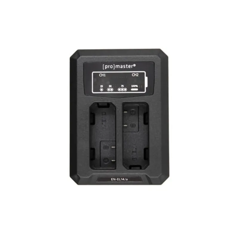 Promaster Dually Charger | USB for Nikon EN-EL14