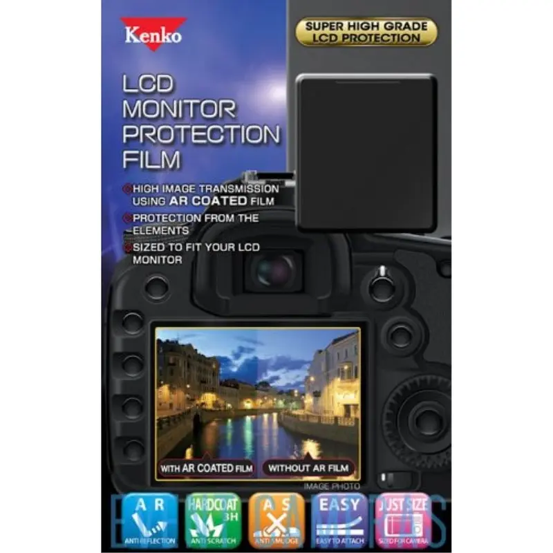Kenko LCD Monitor Protection Film For Canon EOS 80D/70D Camera