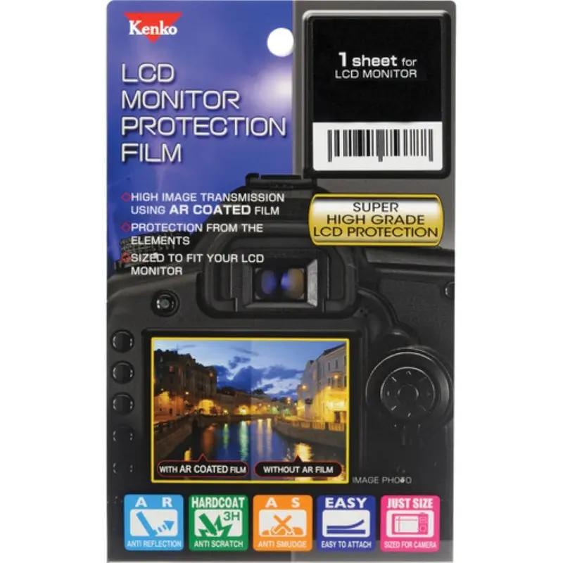 Kenko LCD Monitor Protection Film for the Canon EOS 7D Mark II Camera