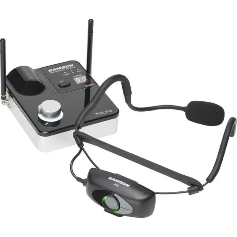 Samson AirLine 99m AH9 Wireless UHF Fitness Headset System | K: 470 to 494 MHz