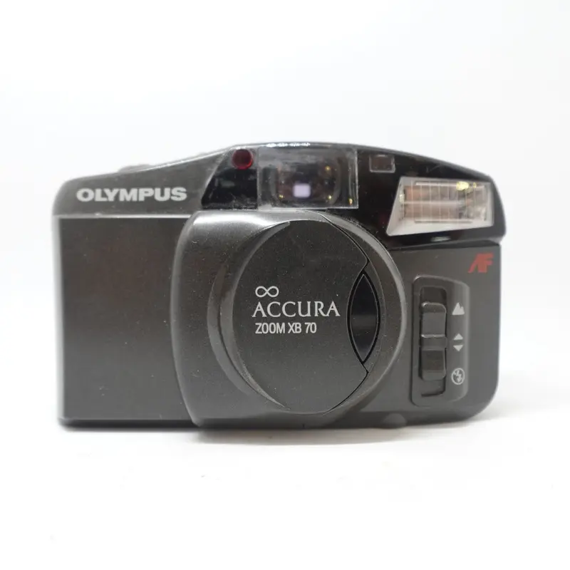Used Olympus Infinity Accura Zoom XB 70 35mm Point and Shoot Camera | Grey | U8