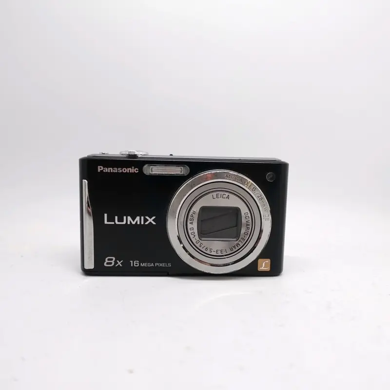 Used Panasonic Lumix DMC-FH24 Digital Point and Shoot Camera | Black | U8+