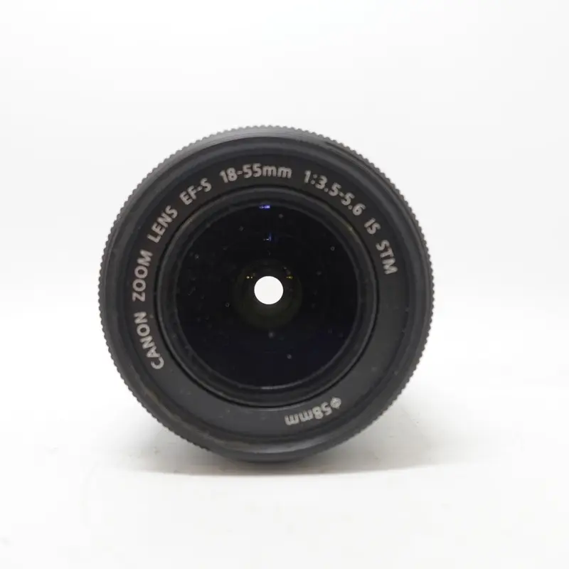 Used Canon EF-S 18-55mm f/3.5-5.6 IS STM Lens | Black | U9