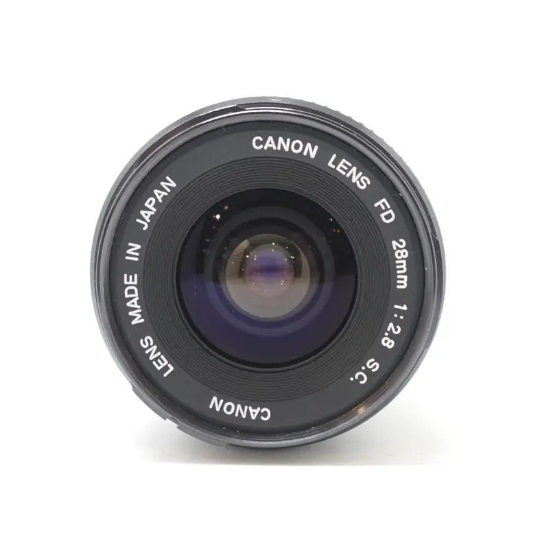 Used Canon Lens FD 28mm f/2.8 | Black | U9